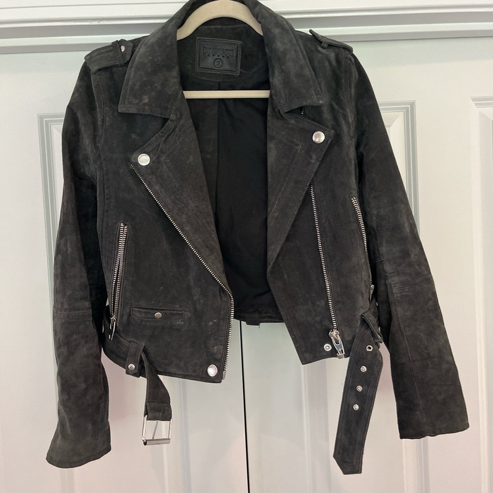 Blank NYC suede jacket